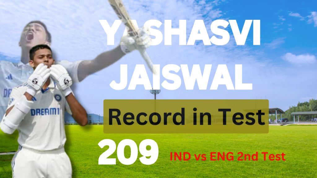 Yashasvi Jaiswal Ka Dhamakedar Double Century|Bharat vs England 2nd Test|India 1st Innings scorecard| india vs england 2nd test match